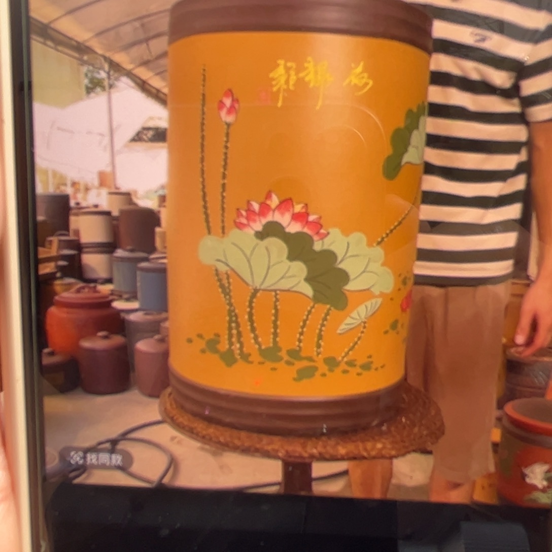 紫砂茶叶罐60 饼茶叶罐