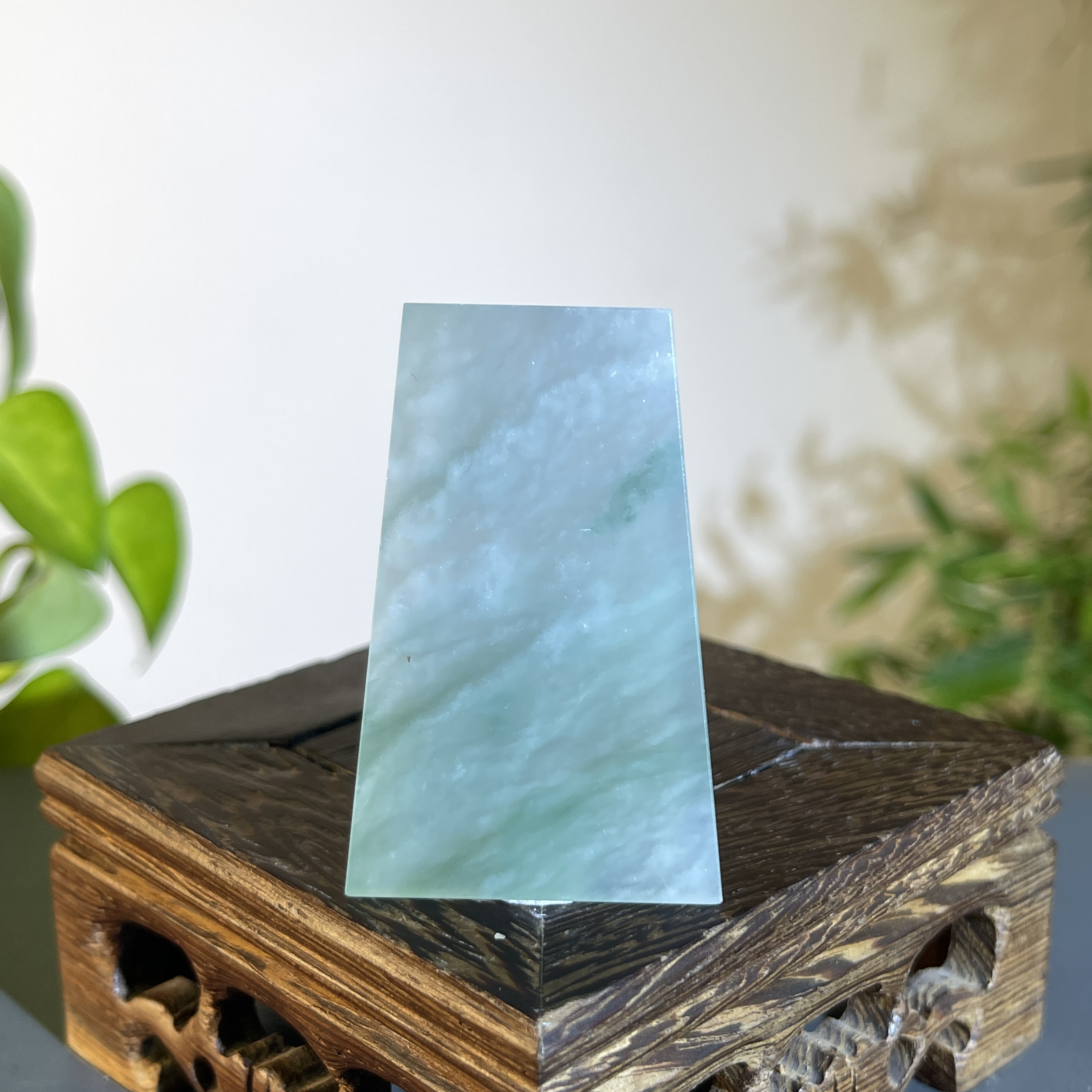 JXA23-107 天然翡翠缅甸A货 无事牌