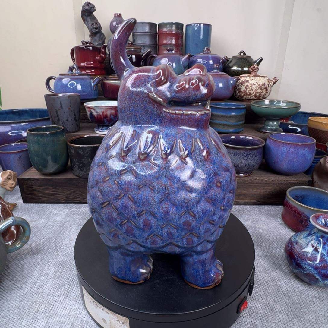 家居装饰品大号玄关貔貅摆件高22cm