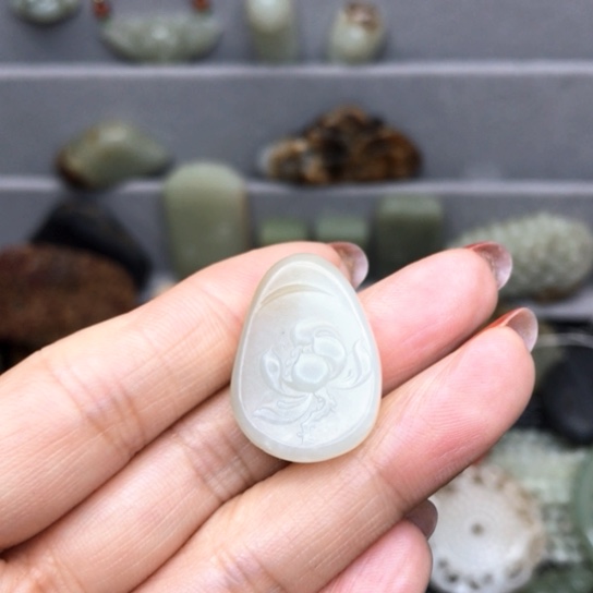 和田玉（白玉）手链未镶嵌