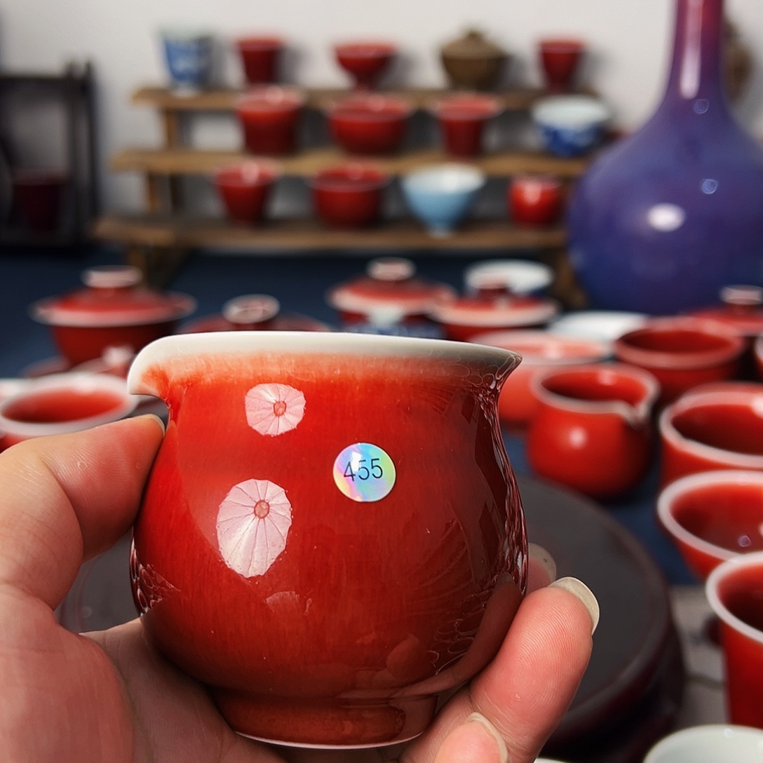 包***敏景德镇陶瓷原矿郎红茶具