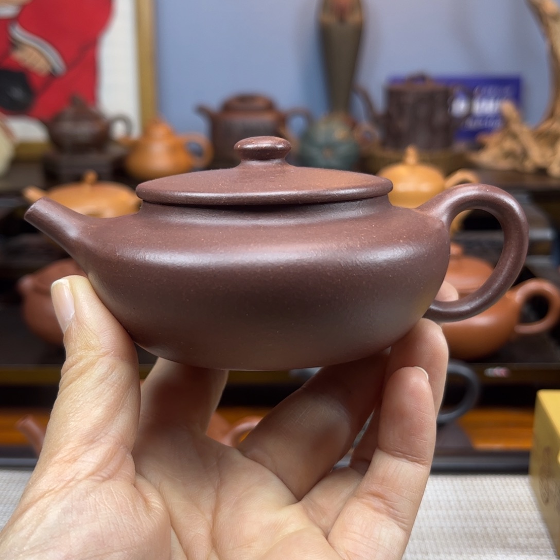 紫砂茶具半手工制作