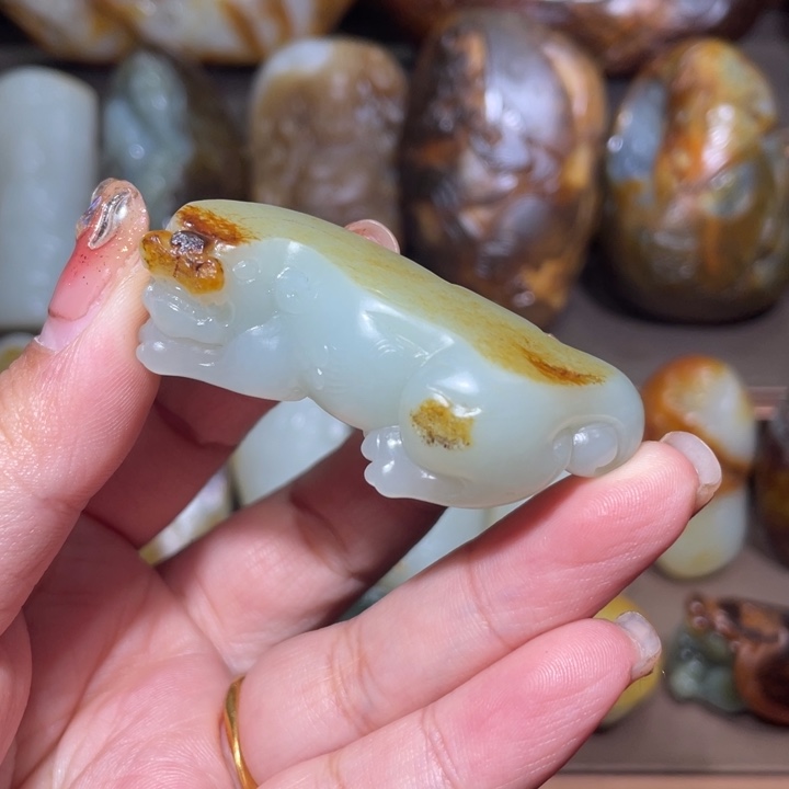 和田玉挂件未镶嵌