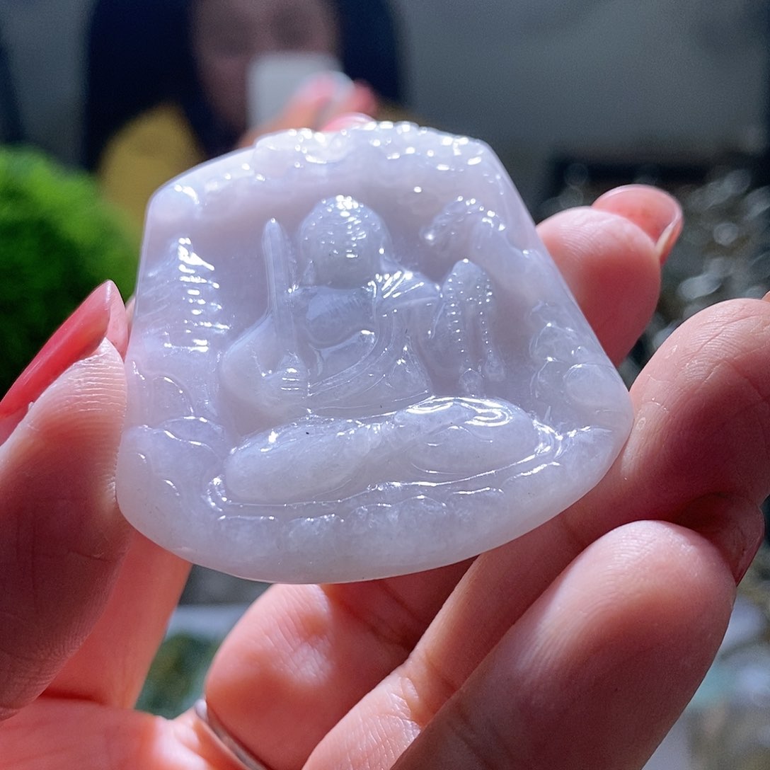 【闪购商品】翡翠未镶嵌颈饰不过