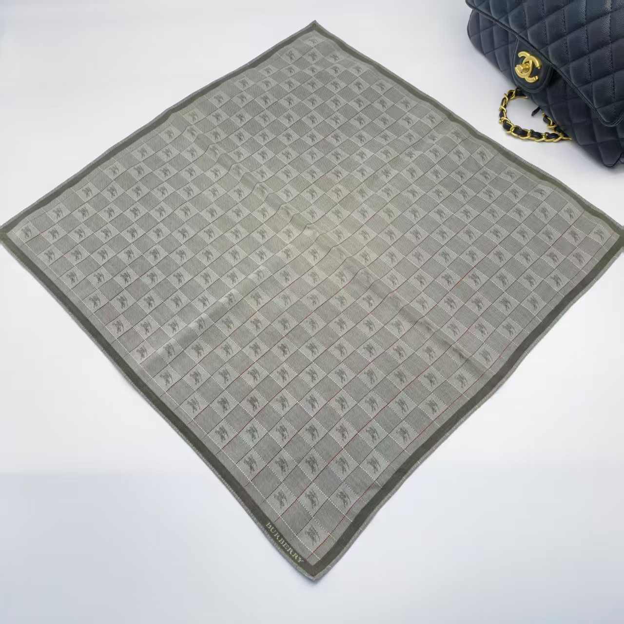 95新 BURBERRY/博柏利 海囤/巴宝莉//丝巾/yy08972