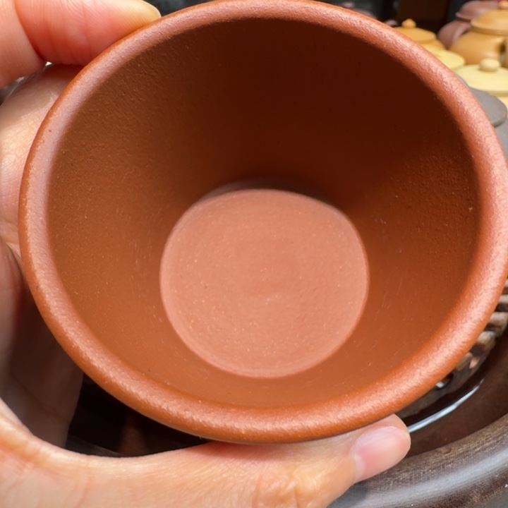 茶杯紫砂红将坡无添加150cc