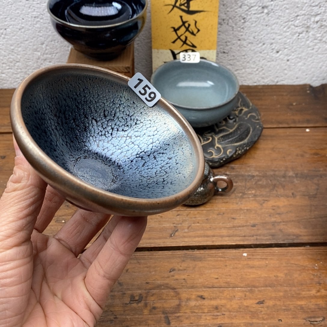 茶盏建盏主人杯漂亮159