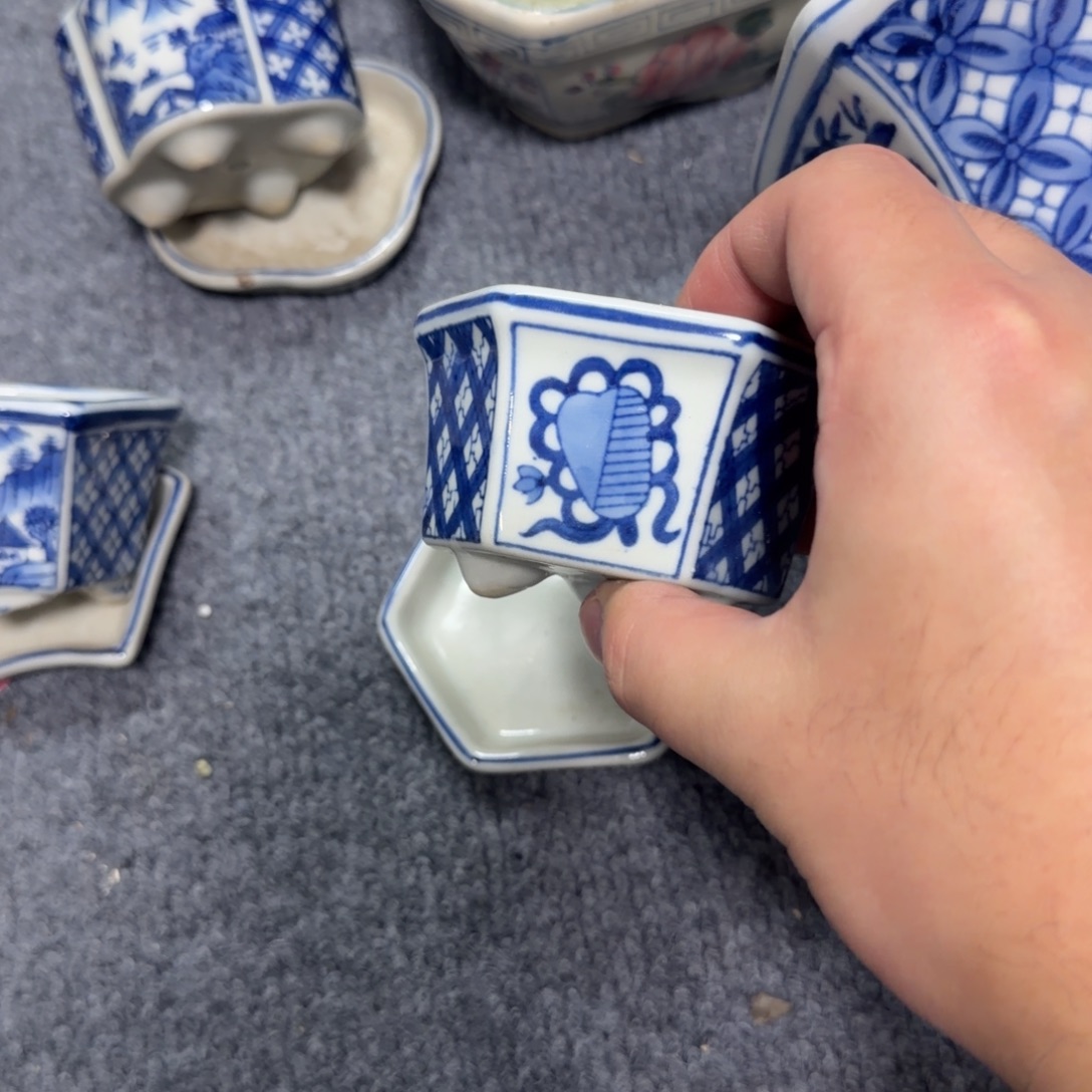 七***集陶陶瓷，默认微瑕，介意勿拍。