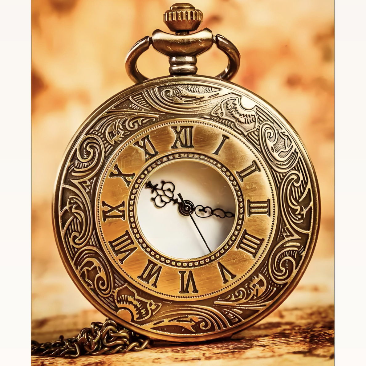 1号链接 复古时尚怀表（以直播间展示为准）