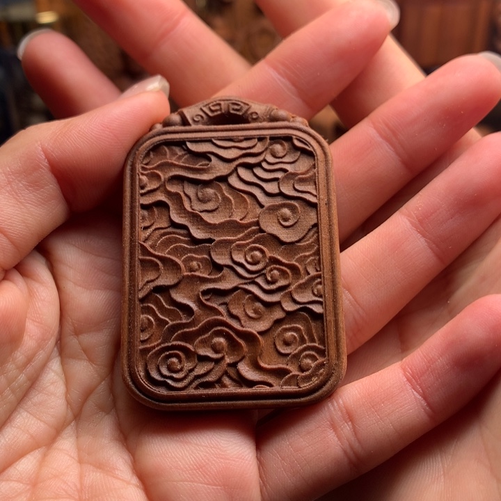 檀香木无事牌老山檀香