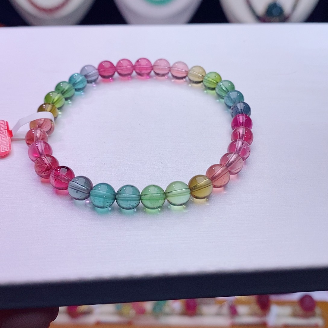 碧玺手链未镶嵌碧玺手链