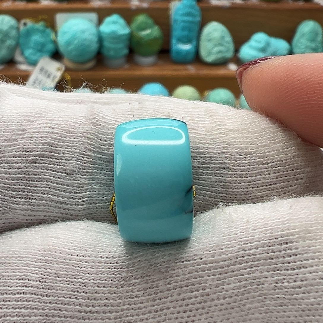 绿松石直切珠 未镶嵌