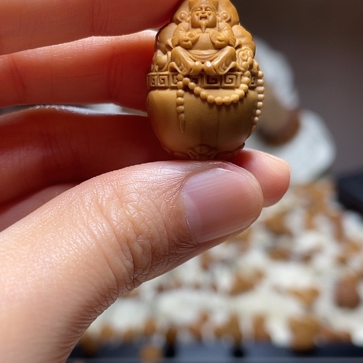 手串/手链橄榄核聚宝盆 财神