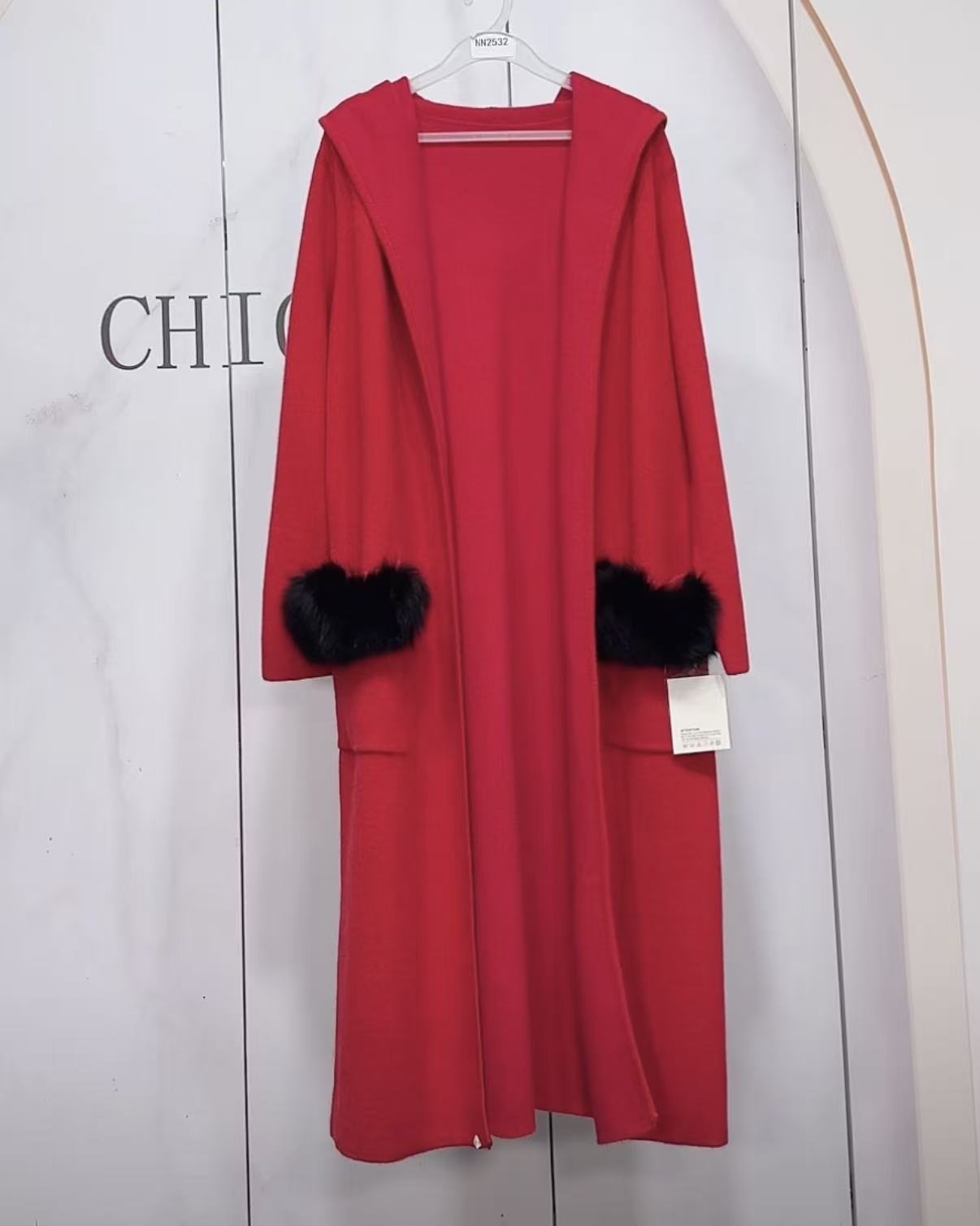 NN2532-时尚女装设计感针织开衫法式气质显瘦洋气百搭