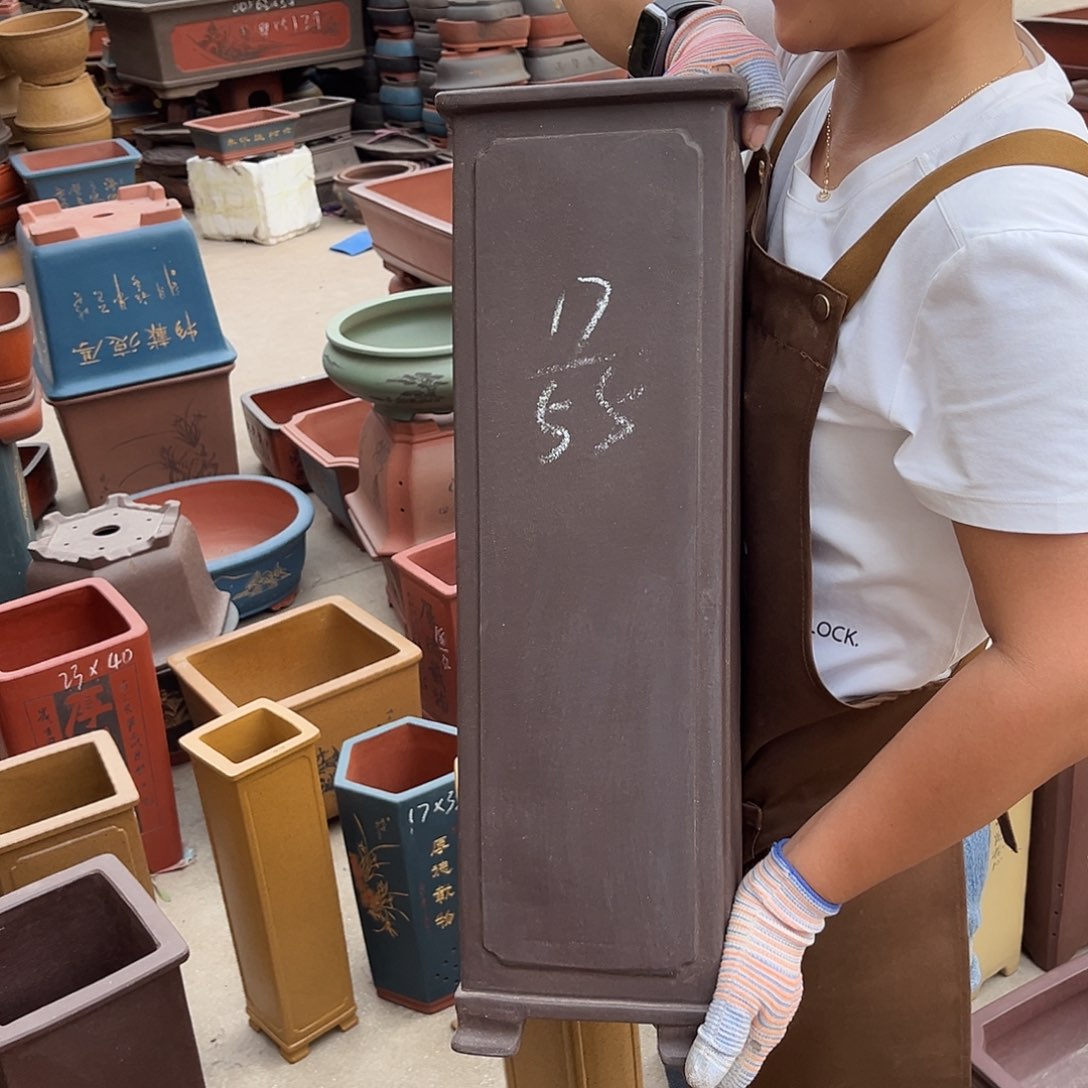 紫砂花盆盆景艺术