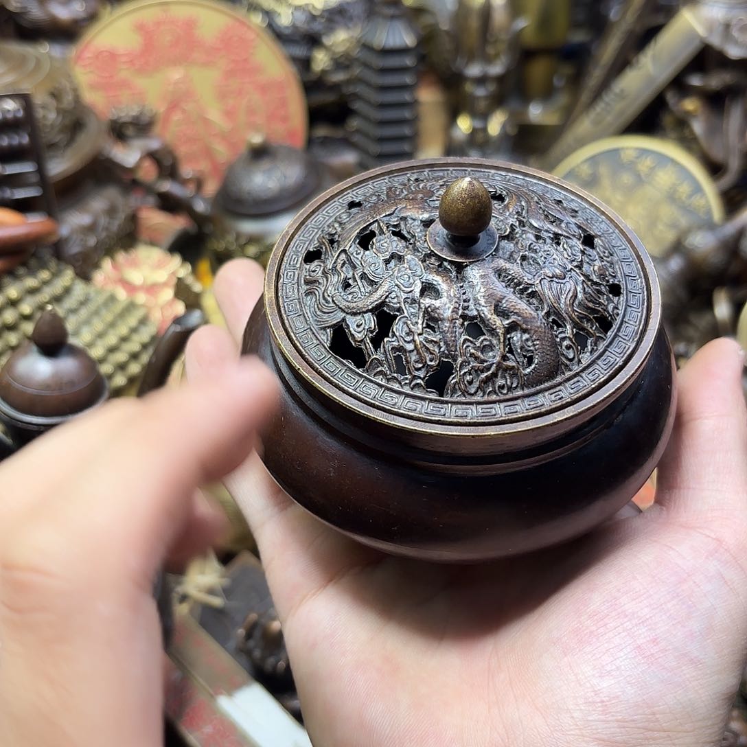 三木精品铜器摆件