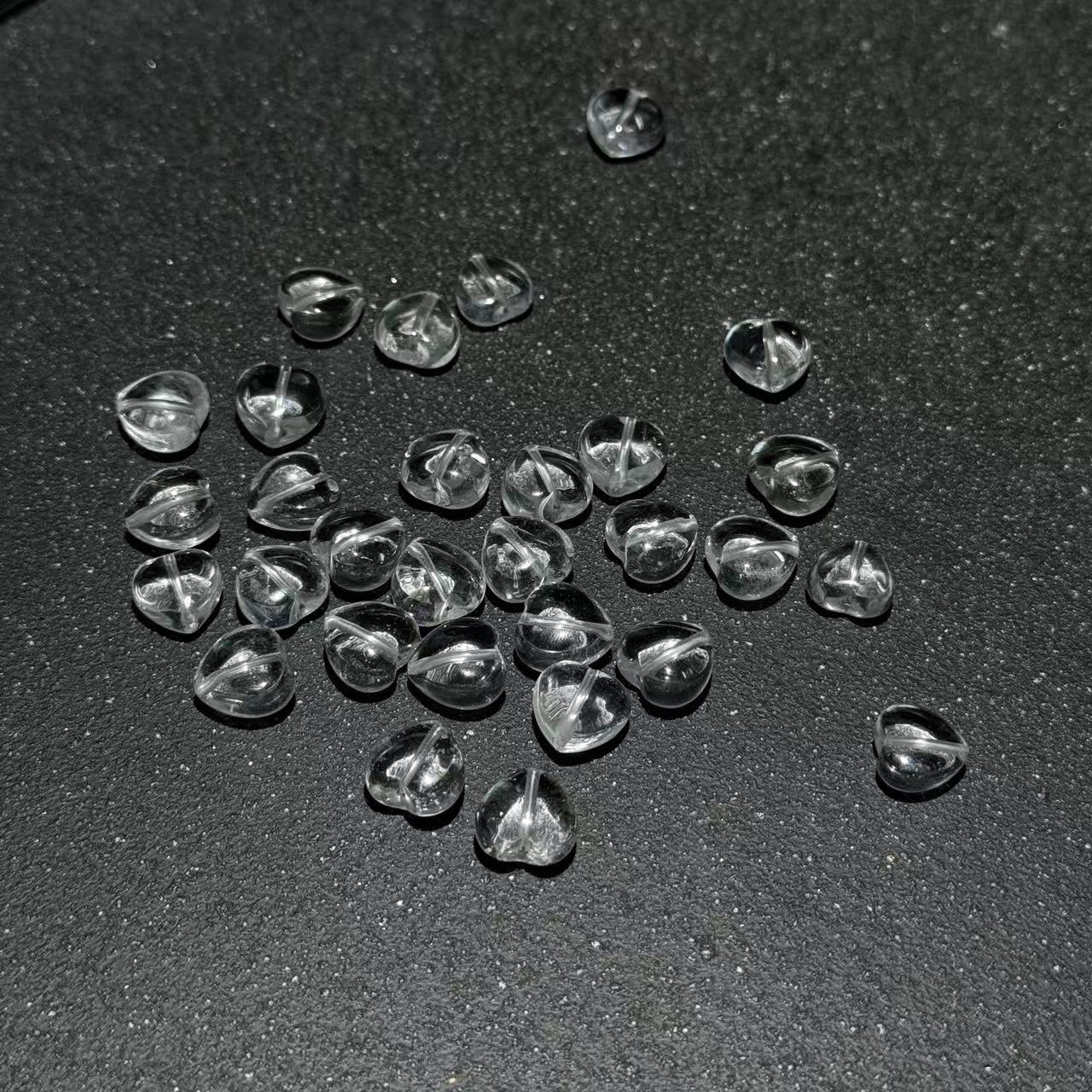 【云禧珠宝】白水晶爱心单珠DS111219-多样性发其一