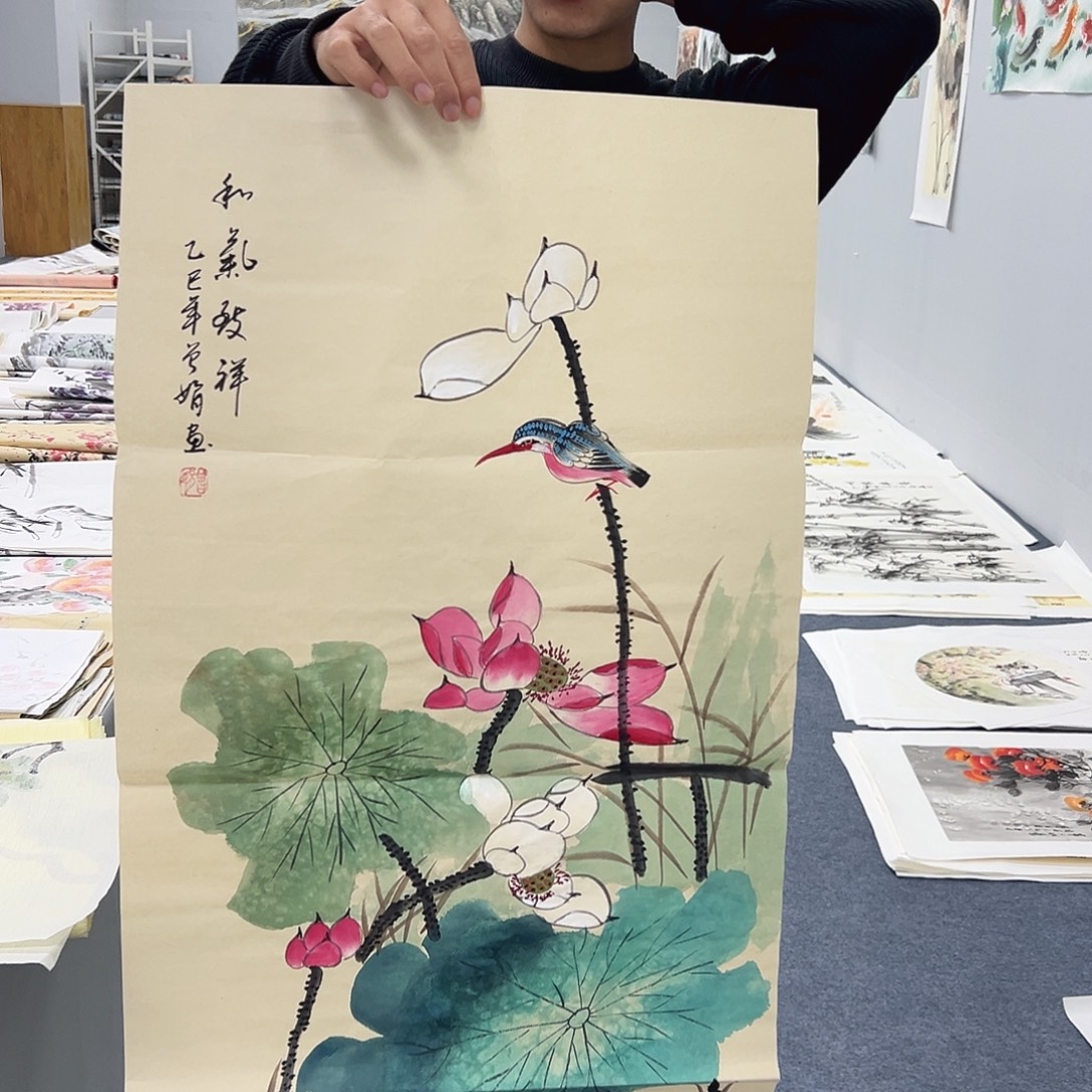 国画国画作品纯手绘