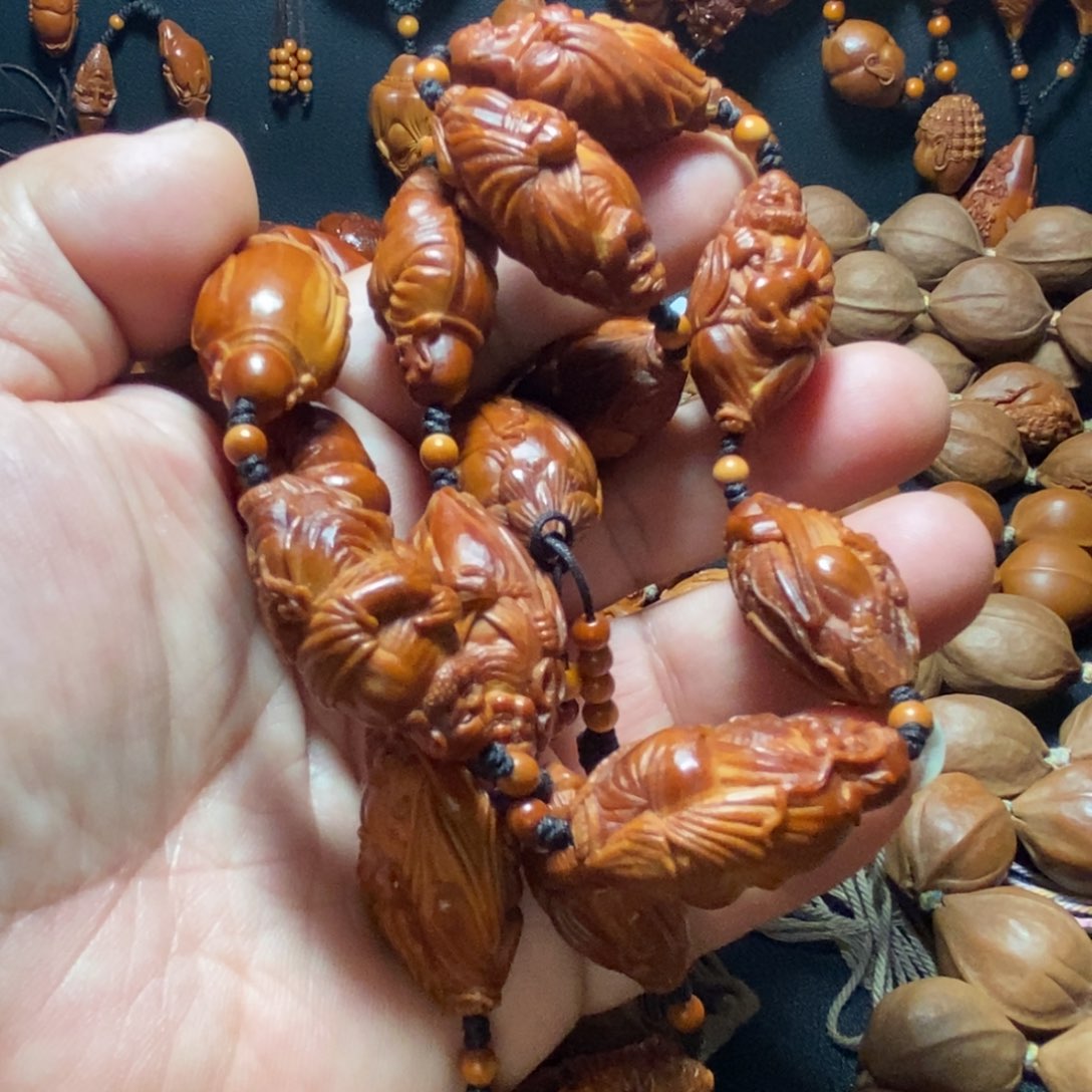 橄榄核手串/手链李*民橄榄核纯手工假一赔四