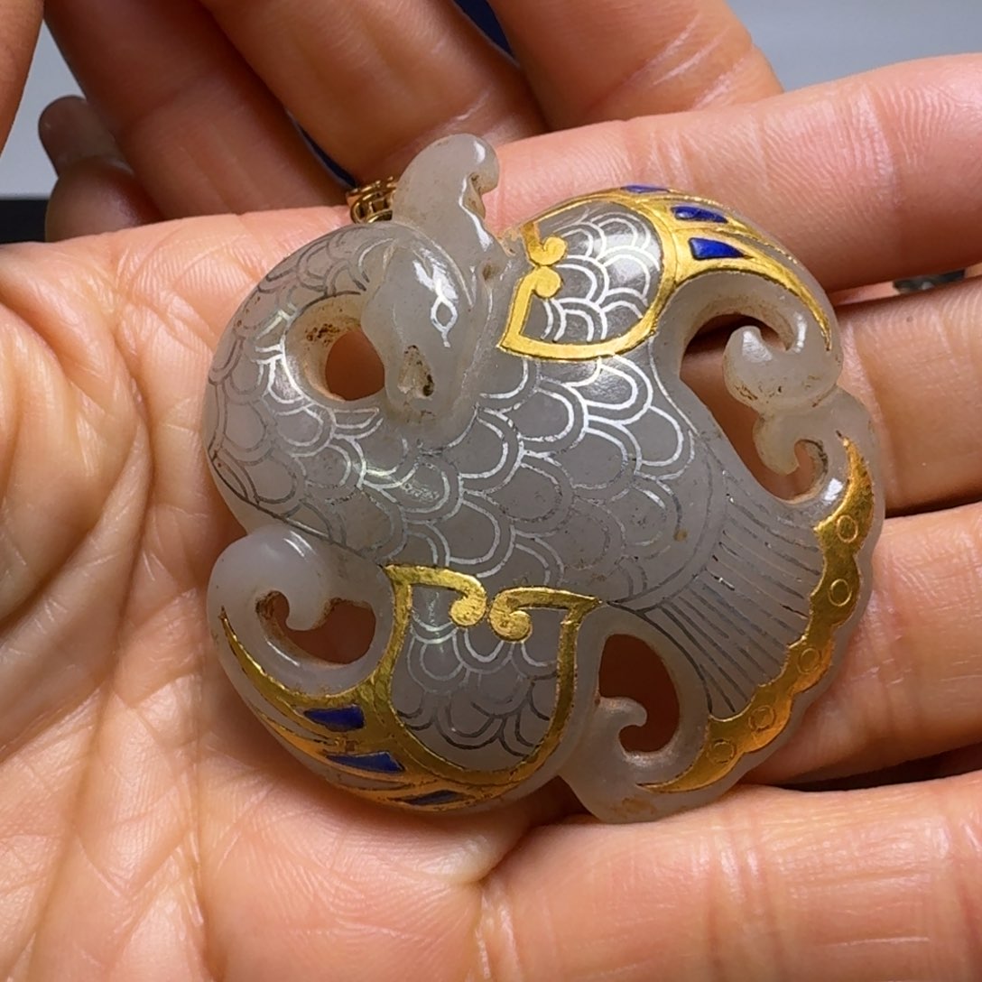 和田玉（糖玉）挂件未镶嵌