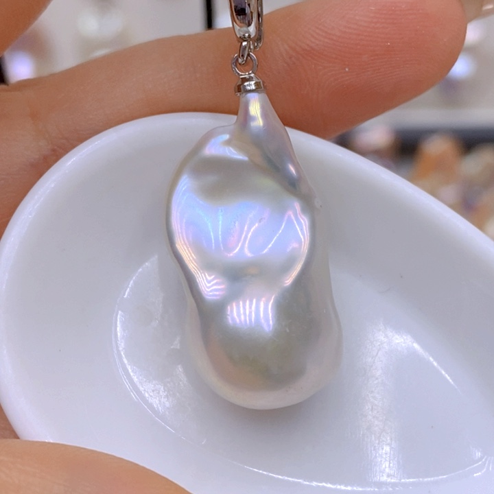 未镶嵌吊坠(赠链)淡水珍珠