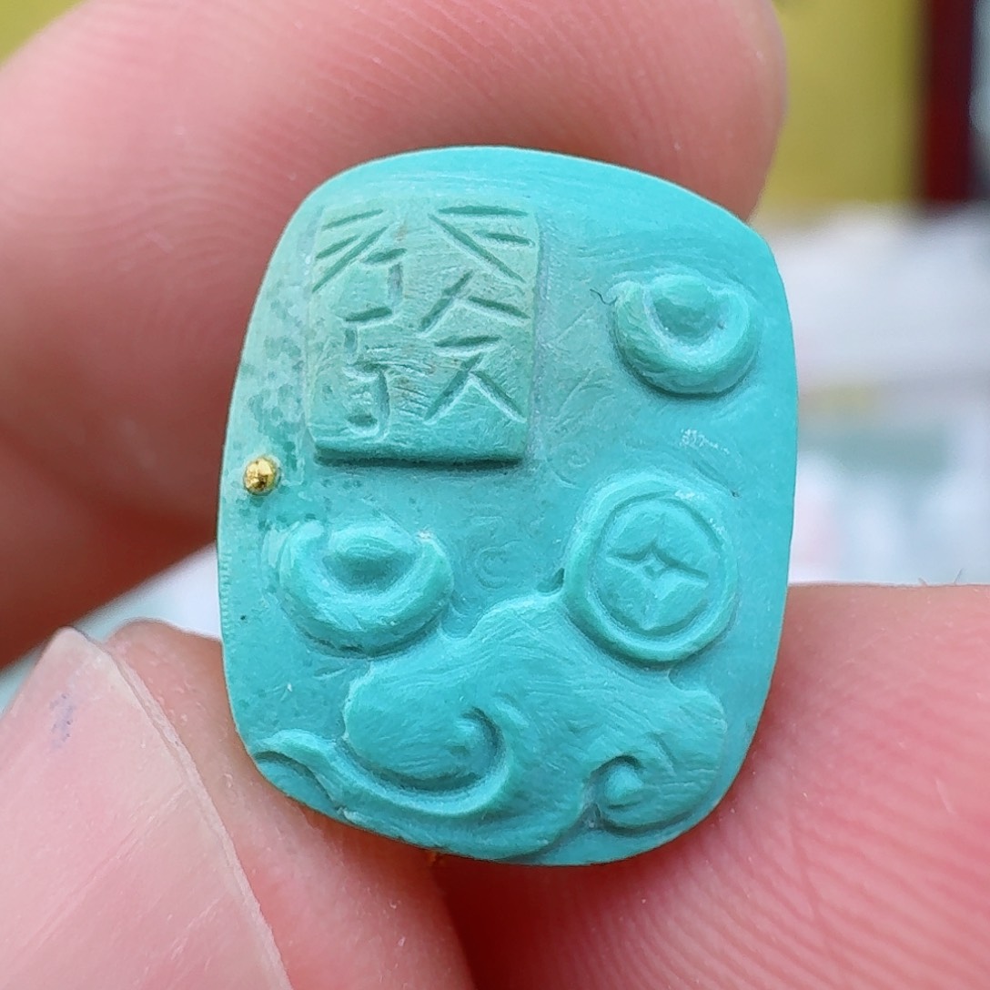 绿松石未镶嵌配饰