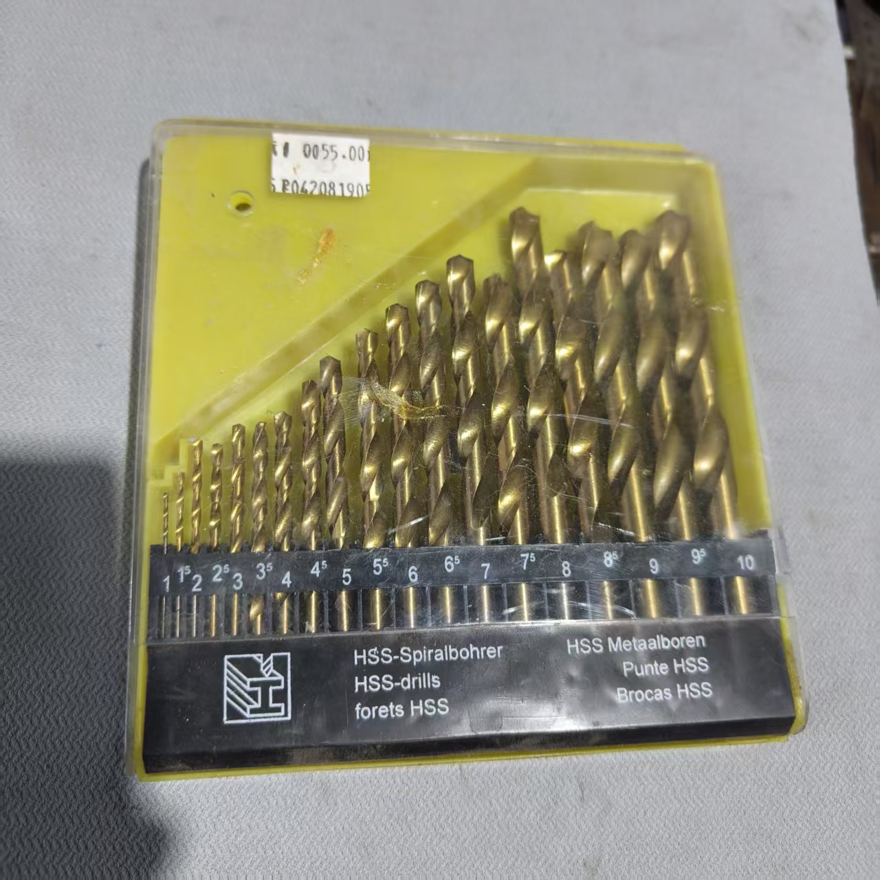 套装高速钢麻花钻头套装耐用不易断打孔钻孔工具全磨制金属开孔