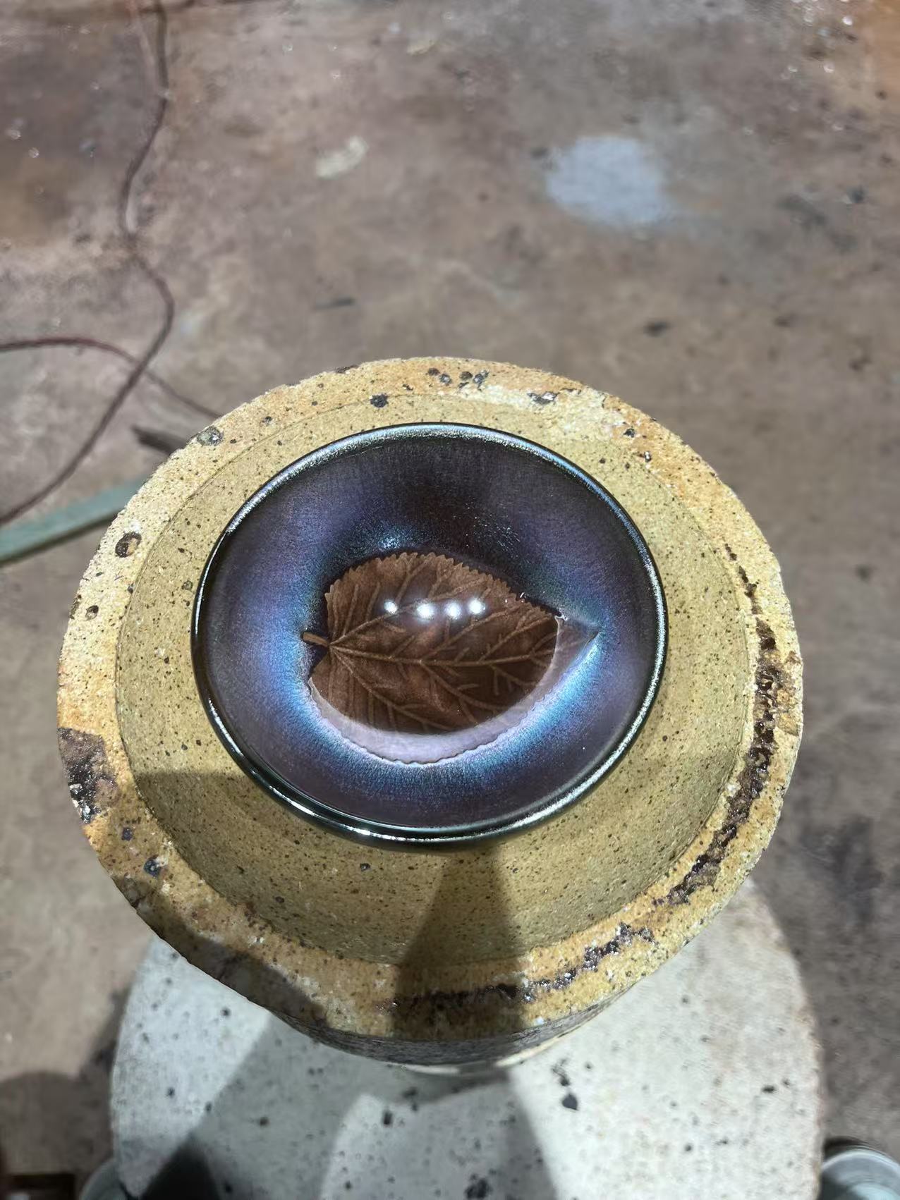 一叶知秋茶器主人杯