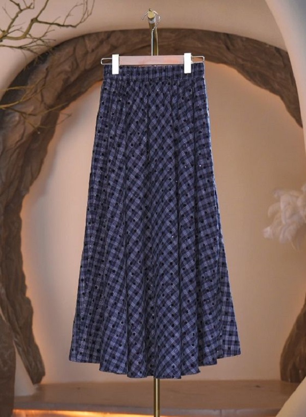 【甜甜南油】Q4135 秋季新款2025气质显瘦高级小众A字半身裙子女