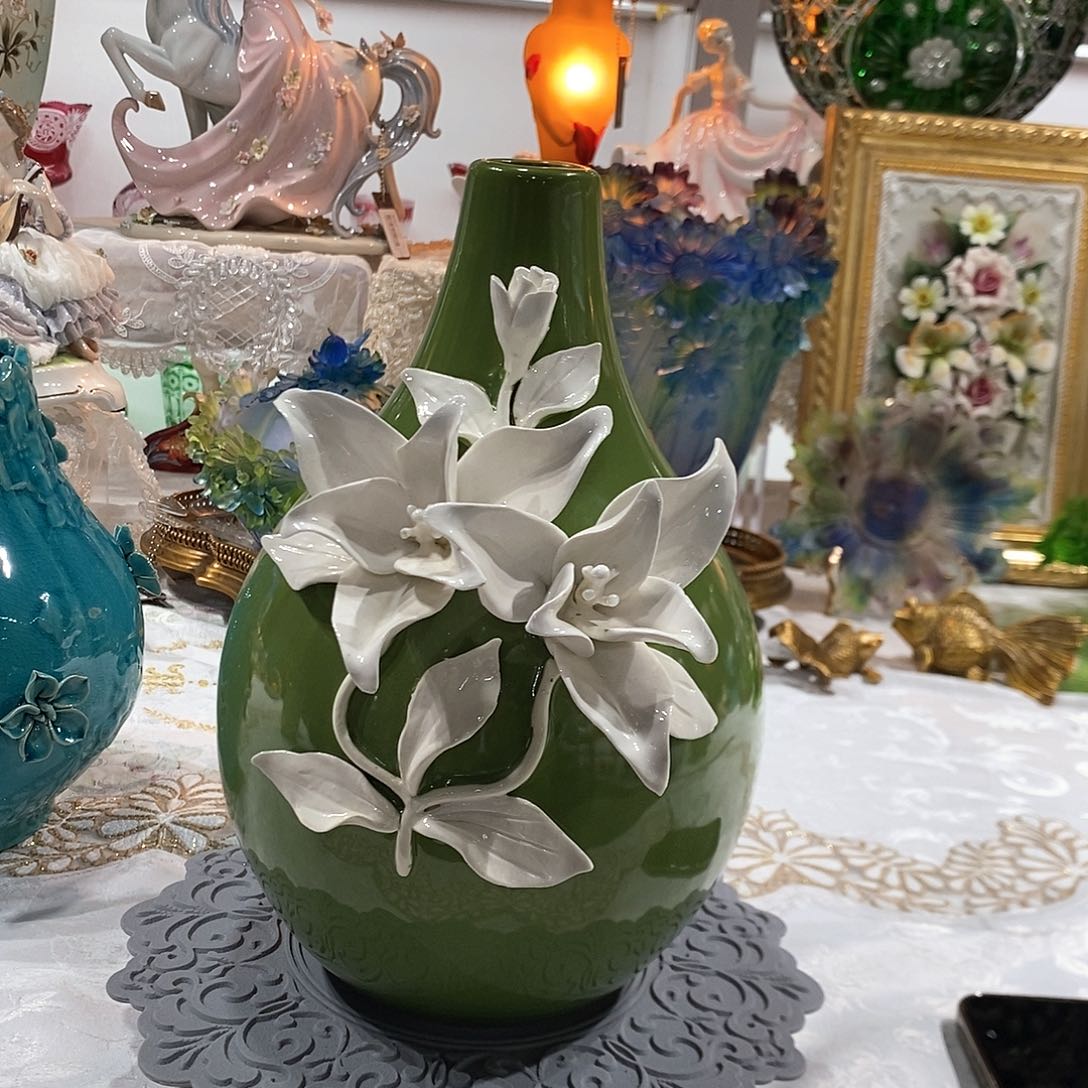 摆件福利出口高温瓷花瓶