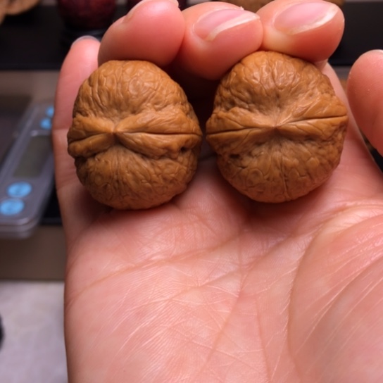 文玩核桃把件粗筋钢蛋3