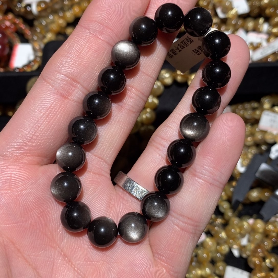 未镶嵌水晶手链手串