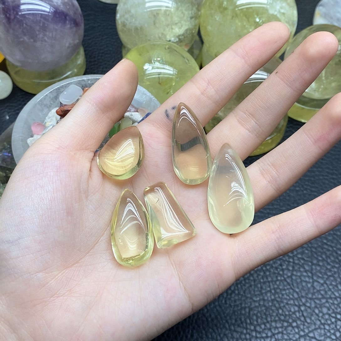 未镶嵌珠宝半成品水晶424水晶石