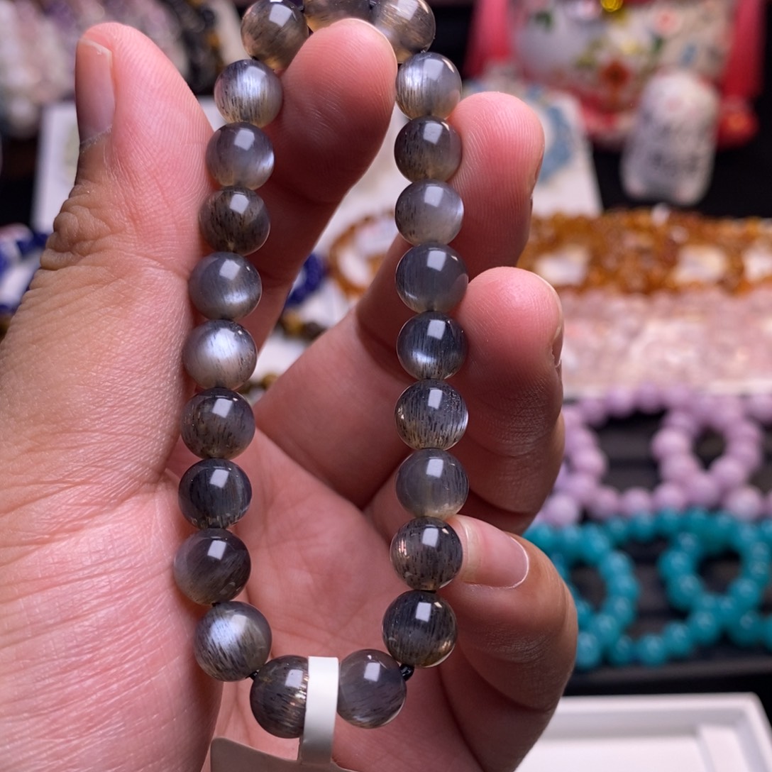 手串水晶未镶嵌卡8黑金