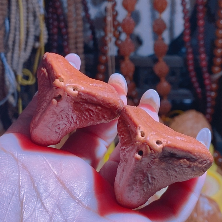 大***王野生三花大橄榄核2对