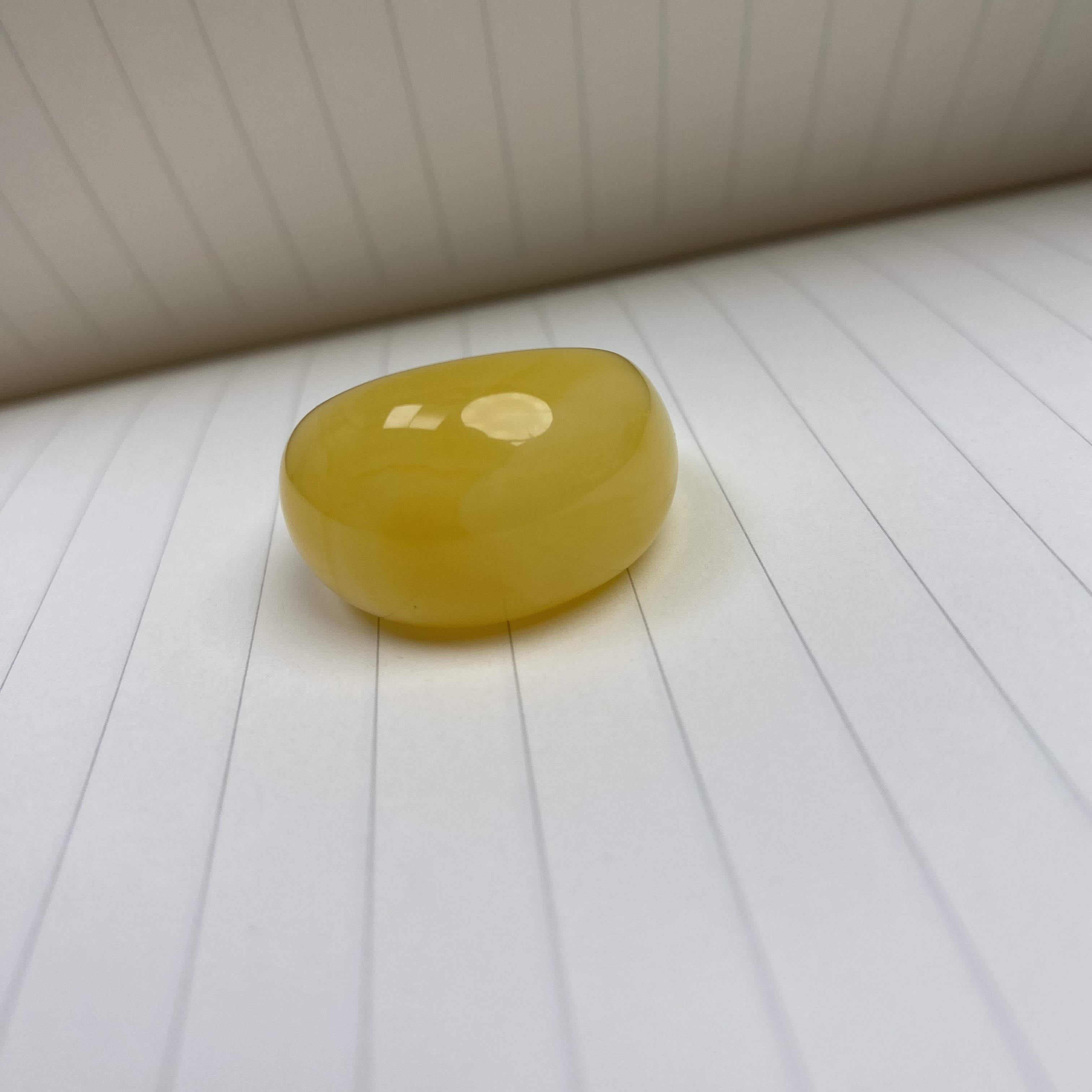 17圈口天然蜜蜡面包戒圈时尚珠宝天然妖花蜜蜡戒鸡油黄浓蜡蜜蜡