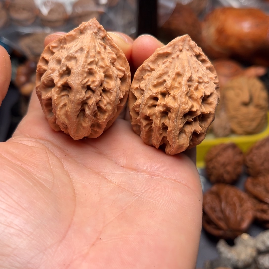 手串文玩核桃玩**白核桃89