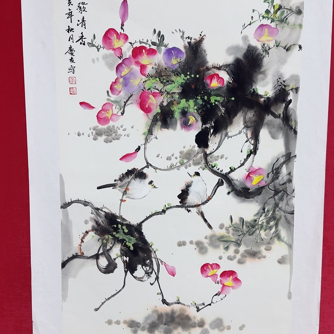 国画经典花鸟系列作品