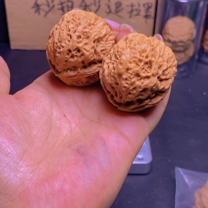 把件文玩核桃    25微磕