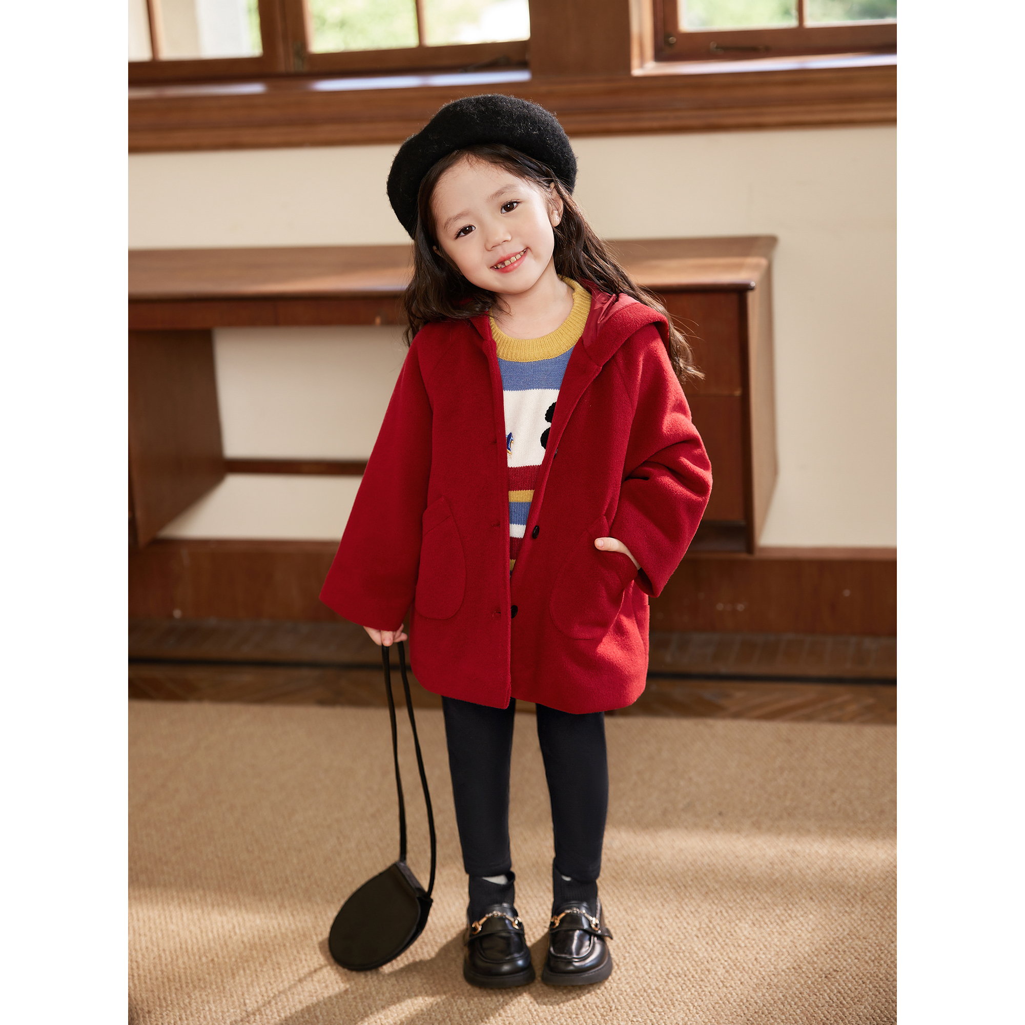 20 小O宝Okids童装   宝宝呢子外套   OLT94153G