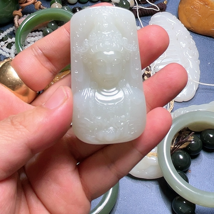 和田玉手链未镶嵌