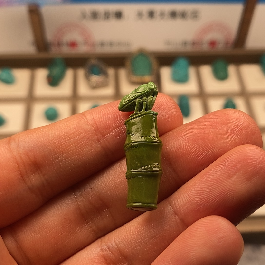 绿松石发饰未镶嵌