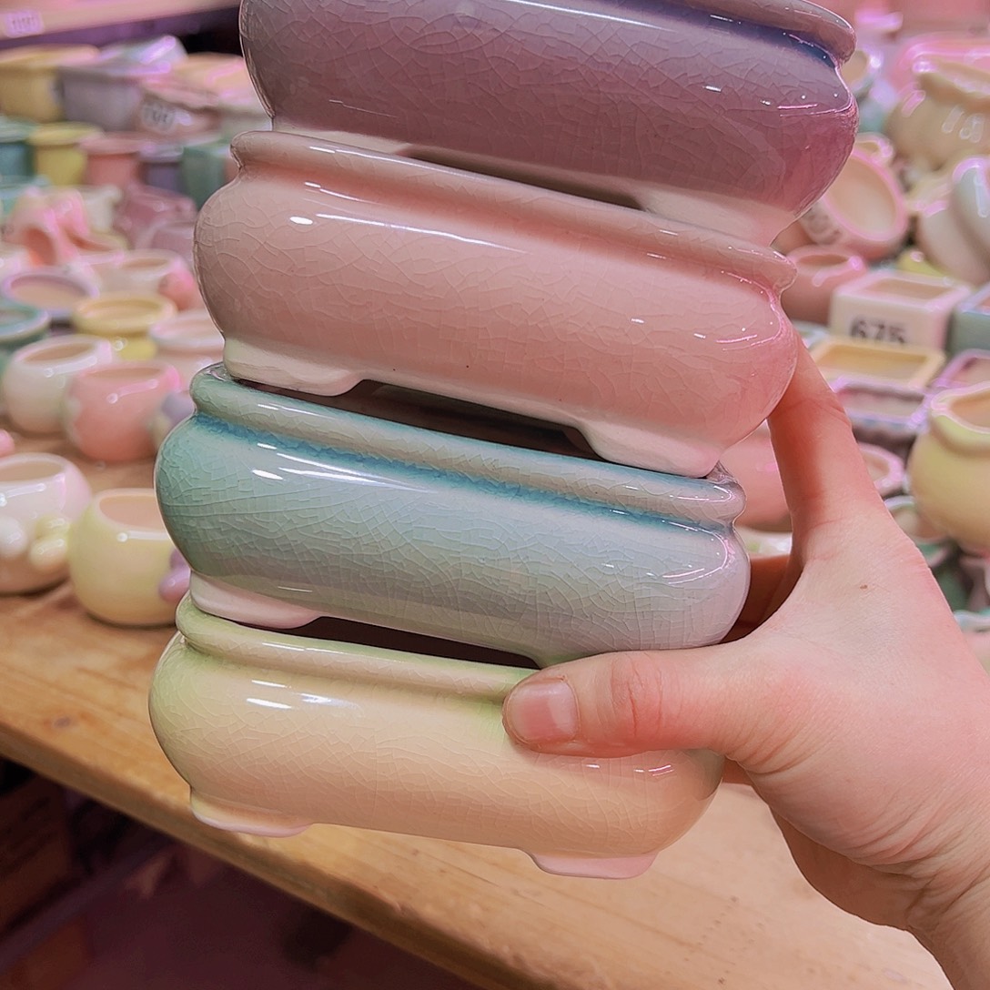 陶瓷花盆当场凑满12包邮