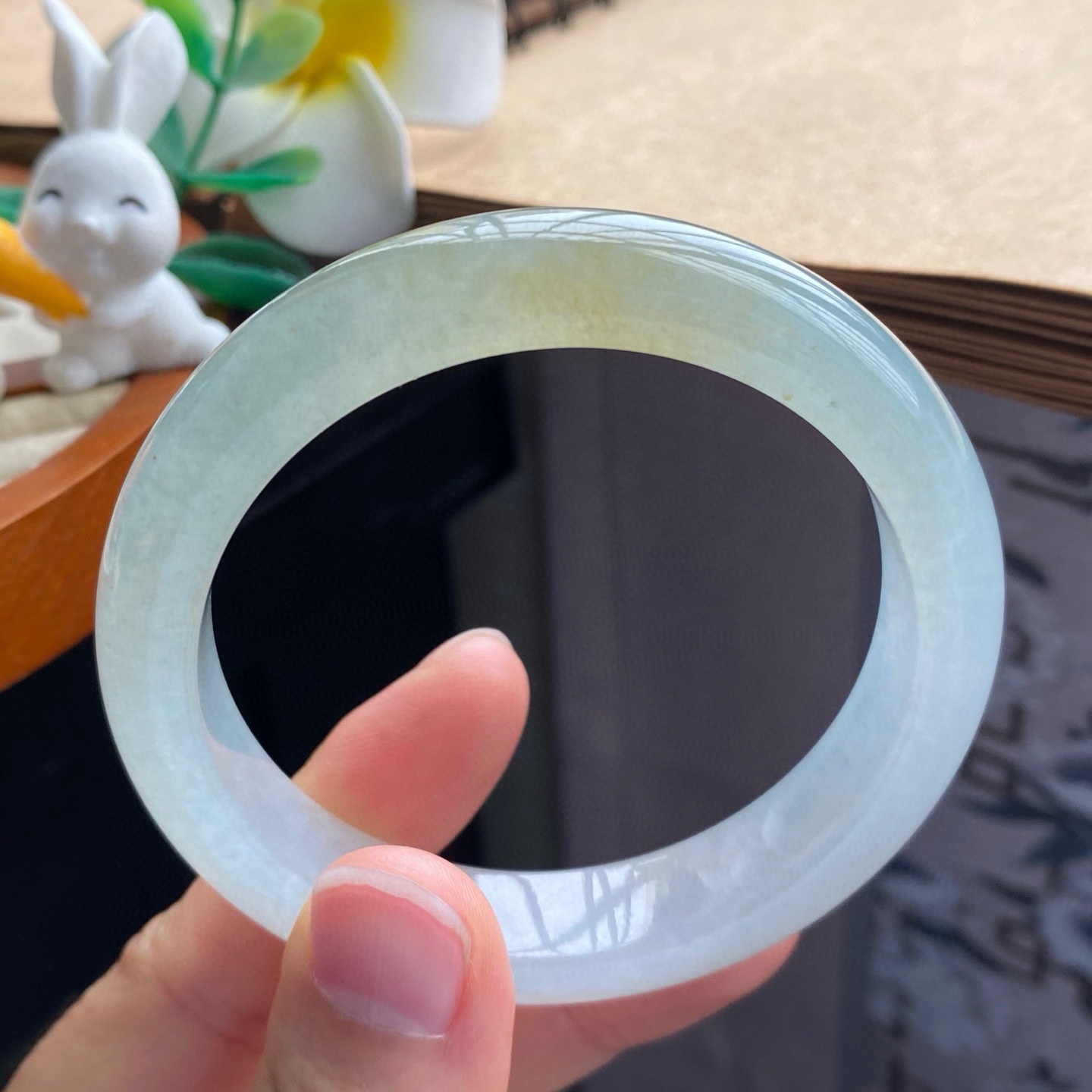 2.2批149号手镯56-12.4-8.2淡黄色果冻镯！很治愈很温暖！