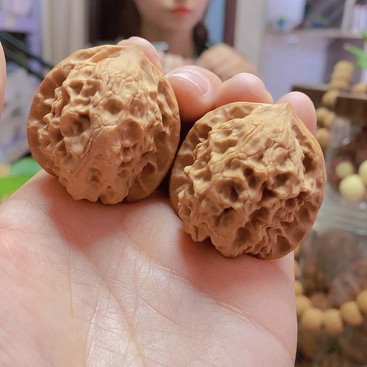 【闪购商品】文玩核桃把件37.5白蛇谷小众