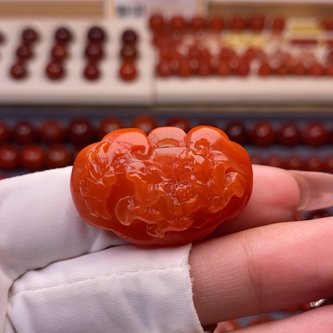 南红玛瑙未镶嵌配饰