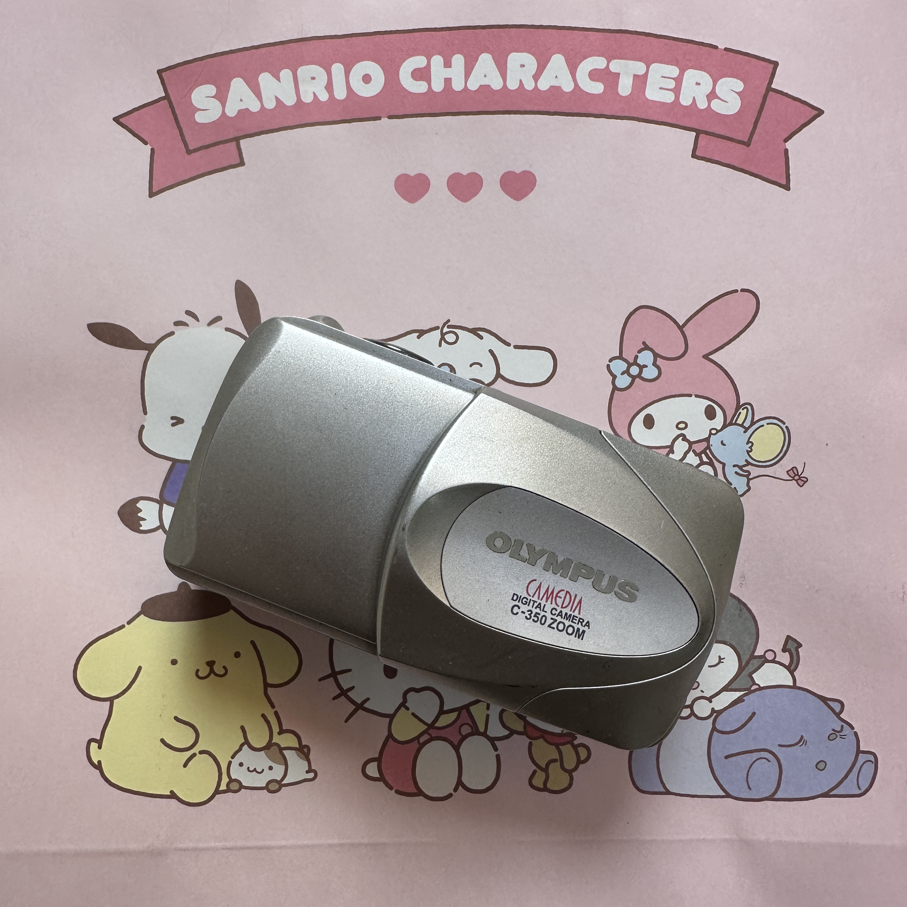 9新 Olympus/奥林巴斯 C350 数码相机搭配1张64MBXD卡复古