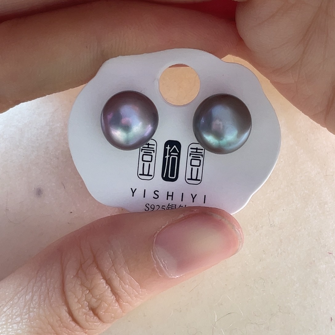 淡水珍珠耳饰未镶嵌