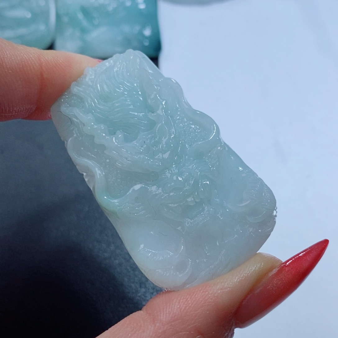 定制翡翠未镶嵌定制吊坠