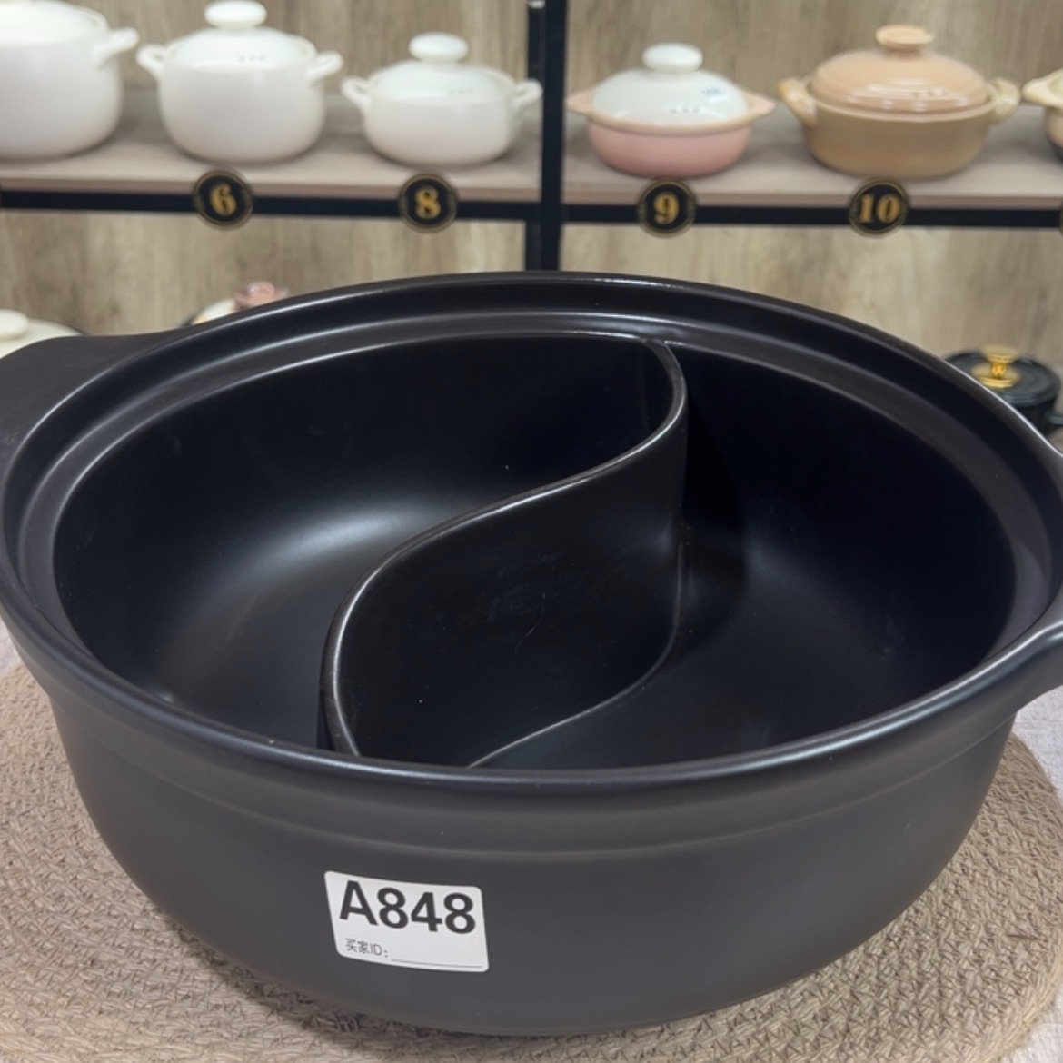 【闪购商品】6升砂锅微瑕疵品848